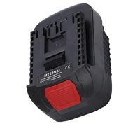 Msioytog Adaptador de batería de 18 V: Transferencia de energía Segura, Carcasa y fácil instalación para Herramientas, alimenta baterías a adaptadores de Herramientas
