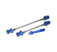 Msioytog Brocheta de Bicicleta de liberación rápida, Sistemas de Bloqueo antirrobo, Ejes de Acero de Resistencia para Durabilidad de Bicicletas de Carretera, brocheta de buje de Bicicleta