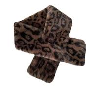 Msioytog Bufanda con diseño de leopardos salvajes Calentador de cuello a para mayor comodidad y fácil ajuste Adecuado para múltiples ocasiones Bufanda de leopardo