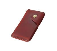 Msioytog Cartera Tarjeteros Monedero Estuche para Tarjetas Organizadores de Billetera con Cierre de botón Monedero para Mujer Hombre Estuche Retro