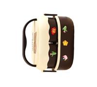 Msioytog Contenedor de almuerzo en 1600 ml Aislamiento térmico Materiales PP + de grado alimenticio para niños Picnics escolares Utilice lonchera con compartimentos