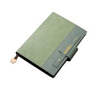 Msioytog Cuaderno de diario con encuadernación con hilos resistente a la pérdida de páginas para uso a largo plazo en investigación, negocios o documentación académica Cuaderno vintage