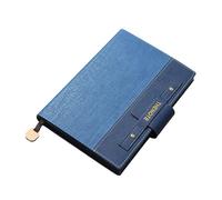 Msioytog Cuaderno de diario con encuadernación con hilos resistente a la pérdida de páginas para uso a largo plazo en investigación, negocios o documentación académica Cuaderno vintage