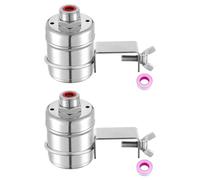 Msioytog Dispositivo de gestión de Niveles de Agua de Acero Ajuste automático Instalación Simple para hogares Uso Industrial y agrícola Válvulas de Agua automáticas Resistentes a la erosión