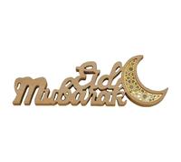 Msioytog Eid Festival Carta Adorno de exhibición para Sala de Estar u Oficina Decorativo Ramadán Decoración del hogar Suministros de Fiesta Decoración navideña islámica