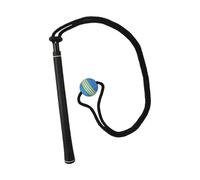 Msioytog Entrenador de Swing de Golf portátil, Pelota, Cuerda elástica, Equipo de práctica Ajustable Seguro para hogar, Oficina, práctica de Viajes, Cuerda de corrección de posturas de Golf
