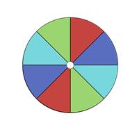 Msioytog Giratorio para Fiesta de, Giratorio con de, Rueda de Ruleta, Rueda de Reutilizable borrable, Juego de giros con Duradero
