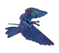 Msioytog Loros Impresos en 3D, articulación Flexible, pájaros articulados, Juguete inquieto, Adorno, Figuras de Loros realistas, coleccionables, articulación Flexible, Juguete inquieto articulado