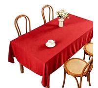 Msioytog Mantel Rectangular Multiusos, Materiales de Tela Resistentes a la decoloración, Cualquier Estilo de decoración del hogar, paño Seguro para Cena Familiar