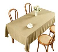 Msioytog Mantel Rectangular Multiusos, Materiales de Tela Resistentes a la decoloración, Cualquier Estilo de decoración del hogar, paño Seguro para Cena Familiar