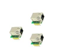 Msioytog Módulo Ethernet SPI Integrado con Chip W5500 Integrado para Aplicaciones de Red Módulo Ethernet de protocolos múltiples