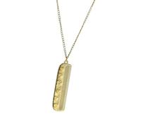 Msioytog Práctico collar con colgante de peine de acero resistente para un fácil peinado que añade elegancia a tu peinado para cualquier ocasión Collar para uso en la oficina