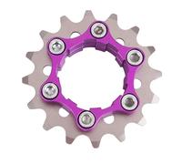 Msioytog Ruedas Libres de Bicicleta de Carretera, Rueda Dentada de Sola Velocidad de Acero de Resistencia, Ruedas Libres de piñón para Bicicletas, Tensor de Bicicleta, Volante de inercia de