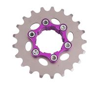 Msioytog Ruedas Libres de Bicicleta de Carretera, Rueda Dentada de Sola Velocidad de Acero de Resistencia, Ruedas Libres de piñón para Bicicletas, Tensor de Bicicleta, Volante de inercia de