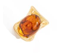 Msioytog Se ajustan a anillos de apertura ajustables con diseño de banda ancha y colores degradados para elegantes en varias ocasiones Anillos de