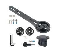 Msioytog Soporte de Montaje para Ciclismo Resistente, cámara de acción Ligera para computadora de Bicicleta, Abrazaderas de liberación rápida, Ajuste, Soporte Adaptador de luz para Bicicletas de