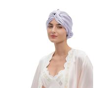 Msioytog Y Gorro de Dormir de Seda elástica, Envoltura para Cabello Bonne para Varios Tipos de Cabello, se Mantiene en Lugar Toda la Noche, Gorro de Cuidado de Seda