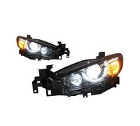 Msisuhoa Conjunto Faro Delantero Para Mazda 6 Para Atenza 2013-2016 Faros Último Estilo Luces LED Diurnas Proyector Dual Accesorios Coche Piezas Automóvil Modificadas