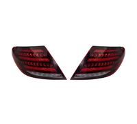 Msisuhoa Luz Trasera Coche Para Benz C-CLASS W204 2007-2013 Luces Traseras LED Coche Lámpara DRL Señal Giro Freno Marcha Atrás Piloto Posterior