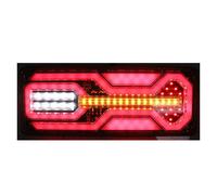 Msisuhoa Luz Trasera Coche Para Campistas Tractor Carga RV Luces Traseras LED Camiones Camión Con Señal Giro Freno Trasero Indicador Marcha Atrás 2 Uds 24V Piloto Posterior