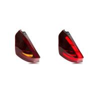 Msisuhoa Luz Trasera Coche Para Ford Para Fiesta Hatchback 2013-2019 Luces Traseras LED Secuencial Señal Giro Freno Negro Conjunto Lámparas Piloto Posterior