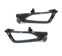 Msisuhoa Para Hyundai Para Tucson 2015 2016 2017 2018 LED DRL Conjunto De Luces Antiniebla Parachoques Delantero Coche Luz Diurna Cubierta De Luz Antiniebla Faro Antiniebla Delantero(1 Pair1)