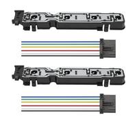 Msisuhoa Placa Circuito Luz Trasera Para Ford Para Transit Mk6 MK7 2000-2014 Portalámparas Para Luz Trasera 2 Unidades Con Mazo Cables 1681537 6C1113N004AB 1102440