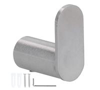 Msiud Ganchos de Acero Inoxidable de Toalla, Gancho de Abrigo Montada en la Pared de Servicio Pesado para el Baño Hotel Kitchen Bated Soportes de Toalla de Industrial Hardware