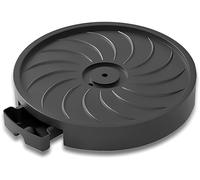 Msiud Plant Caddy con Ruedas, Soporte Rodante para Plantas 4 Ruedas y Invisibles Carrito Macetas Contenedor de Agua Bandeja MóVil Rodillo Flores Uso Interior Exterior 32.5x30x5cm