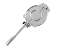 Msiud Prensa de Tortilla Hierro Fundido,16 cm Maker Quesadilla Harina Herramienta Hacer Rotis Aluminio Casa Para Tortillas Tortillas Estilo Indio Juego Máquina Hacer Manual Roti Masa Quesadillas