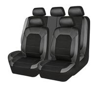 MSJGBL Fundas Asientos Funda Universal para Asiento Coche Cubierta Asiento para para Cruze para Sonic para Spin para Orlando(Black Gray)