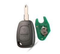 MSKEYZ - Mando a distancia de repuesto de 2 botones de 433 MHz para Renault Traffic/Master Kangoo Vauxhall Vivaro/Movano Nissan Primastar/Interstar PCF7946 Chip + NE73 Blade