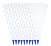 Mskidand 10 bolsas de mortero de mampostería para lechada de azulejos con punta moldeada y perforación, bolsa de cemento de vinilo resistente, color azul