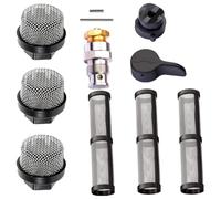 Mskidand 246385 246384 - Juego de filtros y válvula rociadora 235014, válvula de drenaje para 210 230 390 395 490 495 595 3400 posventa