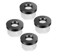 Mskidand 4 coladores de malla de acero inoxidable de 3,5 cm a 35,6 cm, coladores de malla de acero inoxidable compatibles con filtro de tornillo MA-023