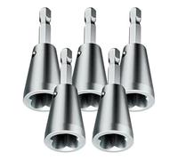 Mskidand 5 piezas de herramienta de torsión de alambre, conector de alambre, herramienta de torsión de alambre, herramienta pelacables para taladro