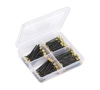 Mskidand 90 clavos para colgar cuadros decorativos para colgar decoración de pared, kit de marco de fotos, 3 tamaños