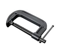 Mskidand Abrazadera G resistente con apertura, abrazadera gruesa tipo G, adecuada para carpintería y soldadura, 2,5 cm