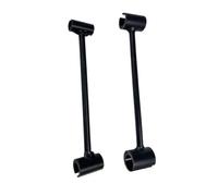 Mskidand Herramienta de reparación de bisagras de puerta, llave de reparación de bisagras de puerta, herramienta de ajuste de bisagra de puerta de 14-25 mm, herramientas manuales, paquete de 2