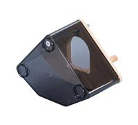 Mskidand Jaula de cría para interiores, refugio de pájaros transparente, nido de pájaros de madera + perca, fácil instalación, caja de anidación colgante para jaula A