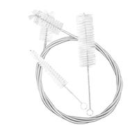 Mskidand Juego de Limpieza de Trompeta y Trompeta de Trompa de 3 Uds., Cepillo de Nailon de Acero Inoxidable, Cepillo de Limpieza para Instrumentos Musicales