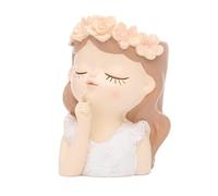 Mskidand Kit de maceta pequeña para suculentas con agujero de drenaje de 4 pulgadas, maceta de cactus para interiores, decoración única y bonita D