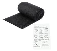 Mskidand Kit de reparación de fibra de vidrio, herramientas simples, muebles, mango de madera, reparación de secado rápido, cinta de bobinado