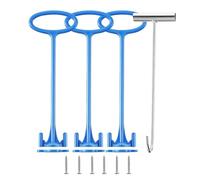 Mskidand Mango de cesta de skimmer, gancho universal para cesta de skimmer para piscina, apto para cesta de skimmer de piscina enterrada