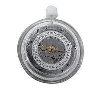 Mskidand Movimiento de Reloj 3186 para GMT, Relojes MecáNicos AutomáTicos para Hombre, Accesorios de Reloj con FéRula AutomáTica de Equilibrio Azul