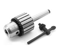 Mskidand Portabrocas con llave 1-16 JT6 de 5/8 pulgadas + juego combinado de varilla de extensión MT2-JT6 de 5/8 pulgadas