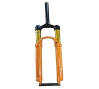 Mskidand Tenedor de doble hombro para nieve, con soporte de aire, para bicicleta eléctrica, color naranja