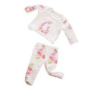 Mskmnkot Doll Pajamas Suit 18 Inch Girl Doll Alpaca Theme Pajamas Fashion Dolls Dress Clothes Mini Casual Outfit Kids Toys 18 Inch Girl Accessory