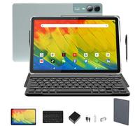 MSLSTM La última tableta de 11 pulgadas, sistema Android 14, 18 (6 GB + 12 GB extendidos) GB RAM, 128 GB ROM, pantalla de visualización 2K, cámara de 5 megapíxeles + 13 megapíxeles, WiFi, GPS,