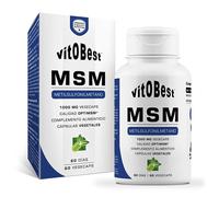MSM 60 cápsulas VIT.O.BEST - suplemento de azufre orgánico